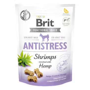 Biscoitos para cão Brit Care Dog Functional Snack Antistress Shrimps