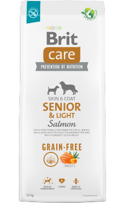 Ração para Cão Brit Care Dog Grain-free Senior & Light | Salmon | 3 kg