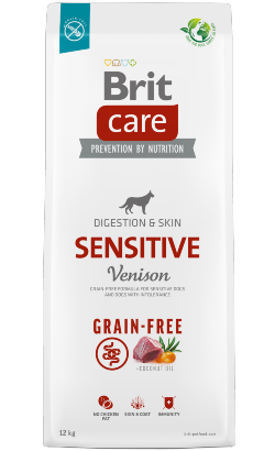 Ração para Cão Brit Care Dog Grain-free Sensitive | Venison | 12 kg