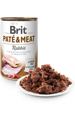 Brit Care Dog Paté & Meat Rabbit | Wet (Lata) | 6 x 800 g