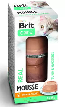 Brit Care Mousse Adult and Senior Cat Tuna and Mackerel - Wet cat food