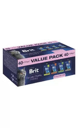 Brit Premium by Nature Sterilised Cat Value Pack Delicate Chunks in Gravy