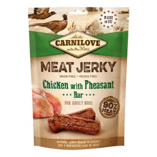 Biscoitos para cão Carnilove Dog Meat Jerky Chicken With Pheasant Bar