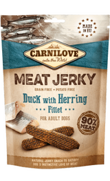 https://cdn.shopify.com/s/files/1/0916/7627/9129/files/Carnilove_Jerky_Duck_with_Herring_Fillet.png?v=1737468789