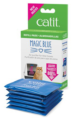 Filtro redutor de odores Catit Magic Blue Almofadas | Recarga | 1 Unidade