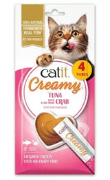 Catit Snacks Creamy | Atum & Caranguejo