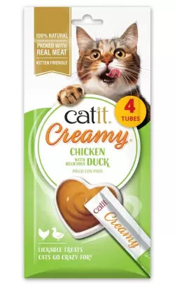 Catit Snacks Creamy Adult Cat Chicken and Duck - Cat snack