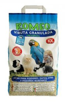 Substrato Cominter Litter Granulado Madeira Romeo | 5 kg