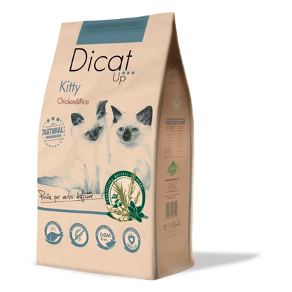 Dibaq Dicat Up Kitty Cat Kitten Chicken and Rice - Dry cat food