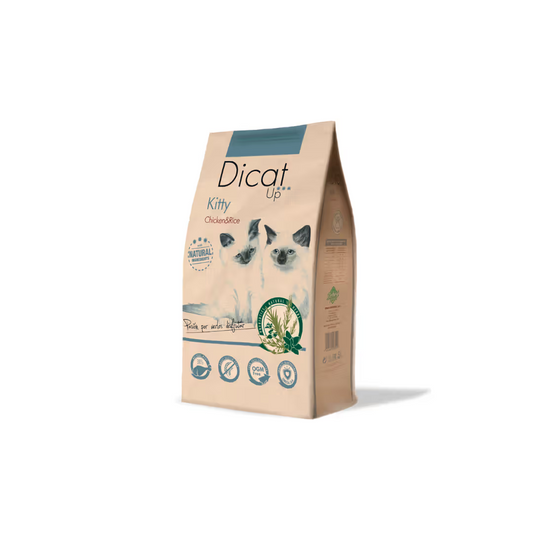 Dibaq Dicat Up Kitty Gato Gatinho Frango e Arroz - Ração seca para gato