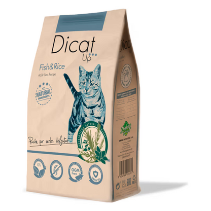 Dibaq Dicat Up Adult Cat Fish and Rice - Dry cat food