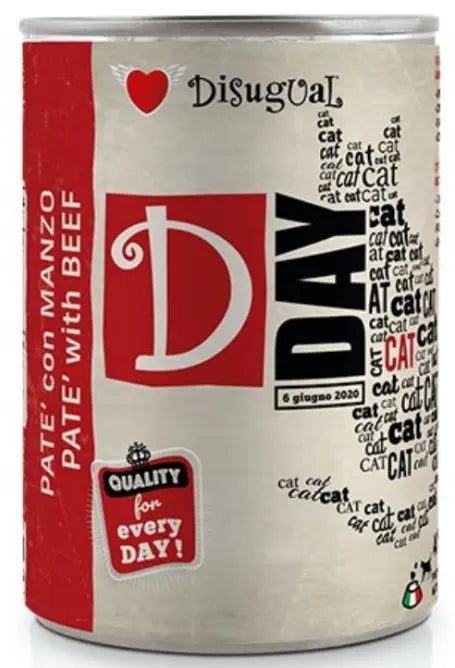 DISUGUAL D-DAY CAT VEAL | 6 X 400GR