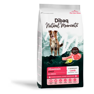 Dibaq Natural Mountain Cão Adulto Borrego - Ração seca para cão
