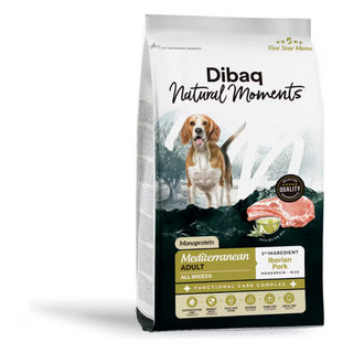 Dibaq Natural M. Cão Adulto Porco Ibérico - Ração seca para cão