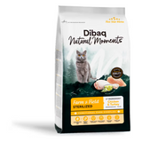 Dibaq Natural M. F&F Sterilised Adult Cat Chicken and Turkey - Dry food for sterilised cats