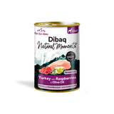 Dibaq Natural M. Cão Adulto Grain-Free Peru e Framboesas - Ração húmida para cão