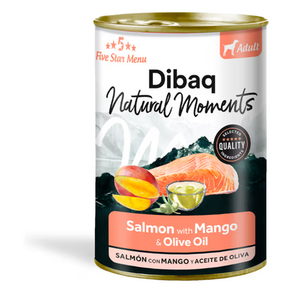 Dibaq Natural M. Adult Dog Grain-Free Salmon and Mango - Wet dog food