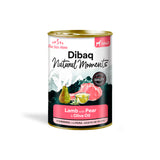 Dibaq Natural Cão Adulto Grain-Free Borrego e Pera - Ração húmida para cão