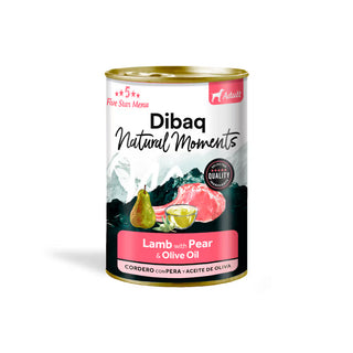 Dibaq Natural Cão Adulto Grain-Free Borrego e Pera - Ração húmida para cão
