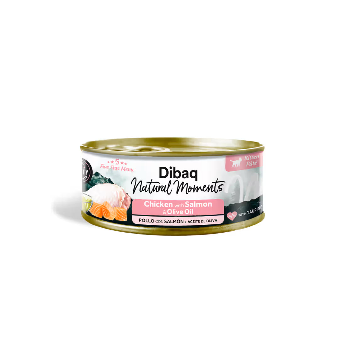 Dibaq Natural M. Cat Kitten Grain-Free Chicken and Salmon - Wet cat food