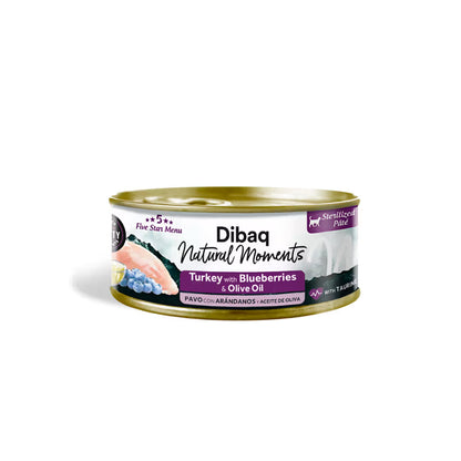 Dibaq Natural Sterilised Adult Cat Turkey and Cranberries - Wet cat food for sterilised cats