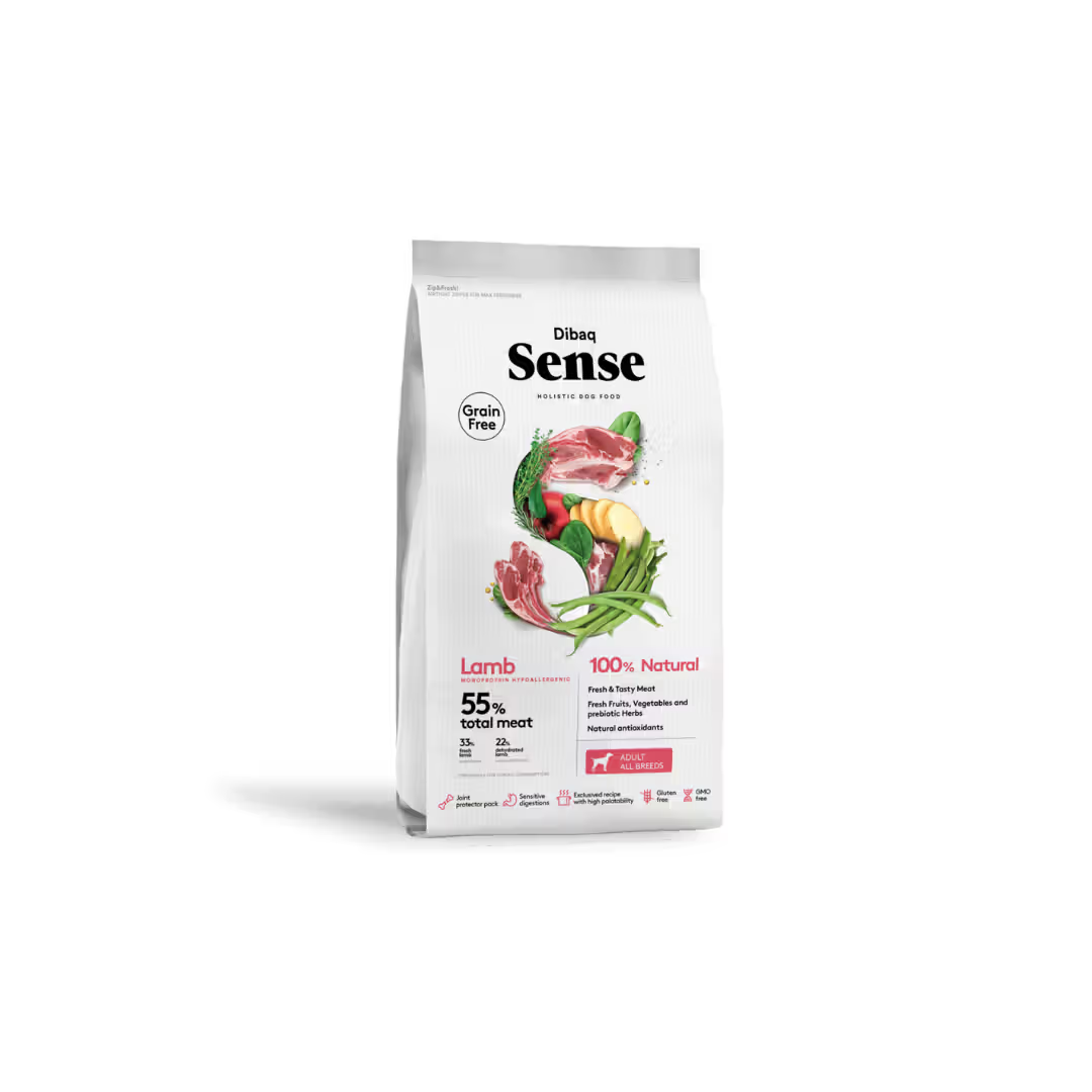 Dibaq Sense - Grain-free dry dog food with lamb