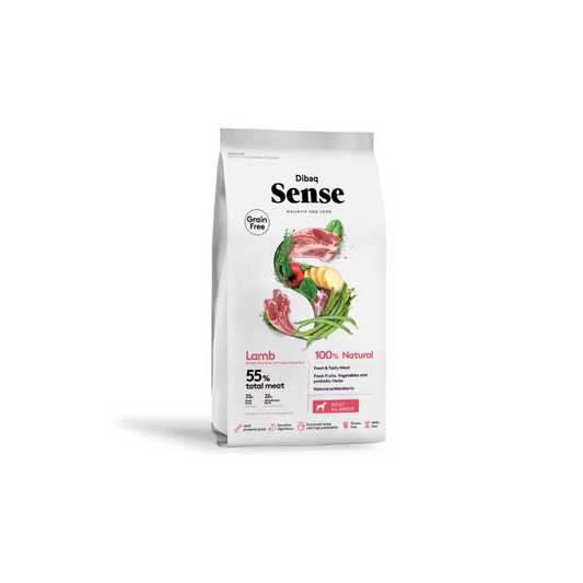 Dibaq Sense Cão Borrego Grain-Free - Ração seca para cão