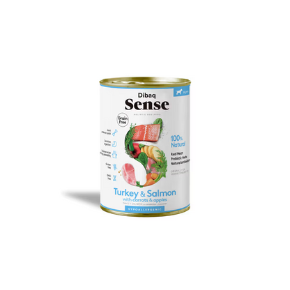 Dibaq Sense Dog Salmon and Turkey - Wet dog food