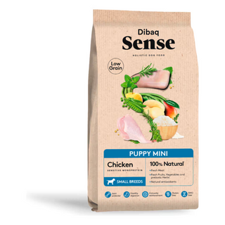 Dibaq Sense Low Grain Perro Cachorro Mini Pollo - Pienso seco para perro