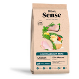 Dibaq Sense Low Grain Senior Dog Mini Light Chicken - Dry dog food for weight management