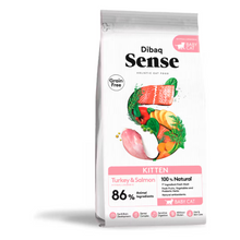 Dibaq Sense Gato Gatito Grain-Free Pavo y Salmón - Pienso seco para gato