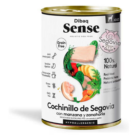 Dibaq Sense Adult Dog Grain-Free Suckling Pig - Wet dog food