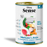 Dibaq Sense Grain-Free Adult Dog Hake and Tuna - Wet dog food