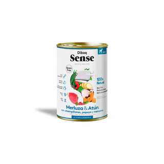 Dibaq Sense Grain-Free Adult Dog Hake and Tuna - Wet dog food