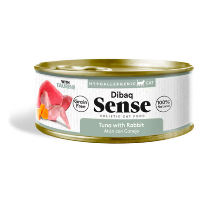Dibaq Sense Adult Cat Grain-Free Tuna and Rabbit - Wet cat food