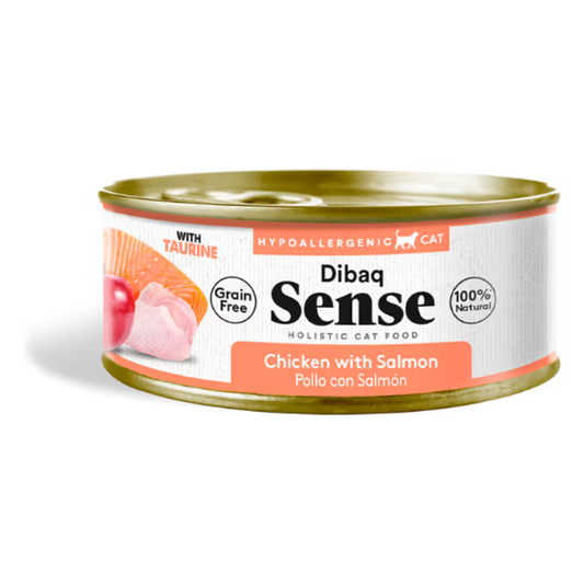 Dibaq Sense Adult Cat Chicken and Salmon - Wet cat food