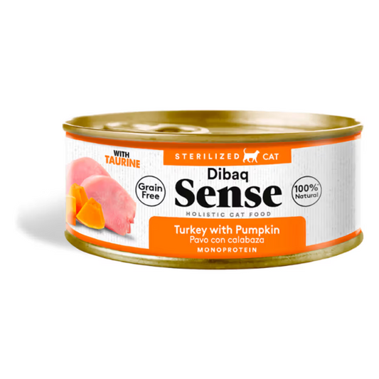 Dibaq Sense Sterilised Adult Cat Grain-Free Turkey - Wet food for sterilised cats