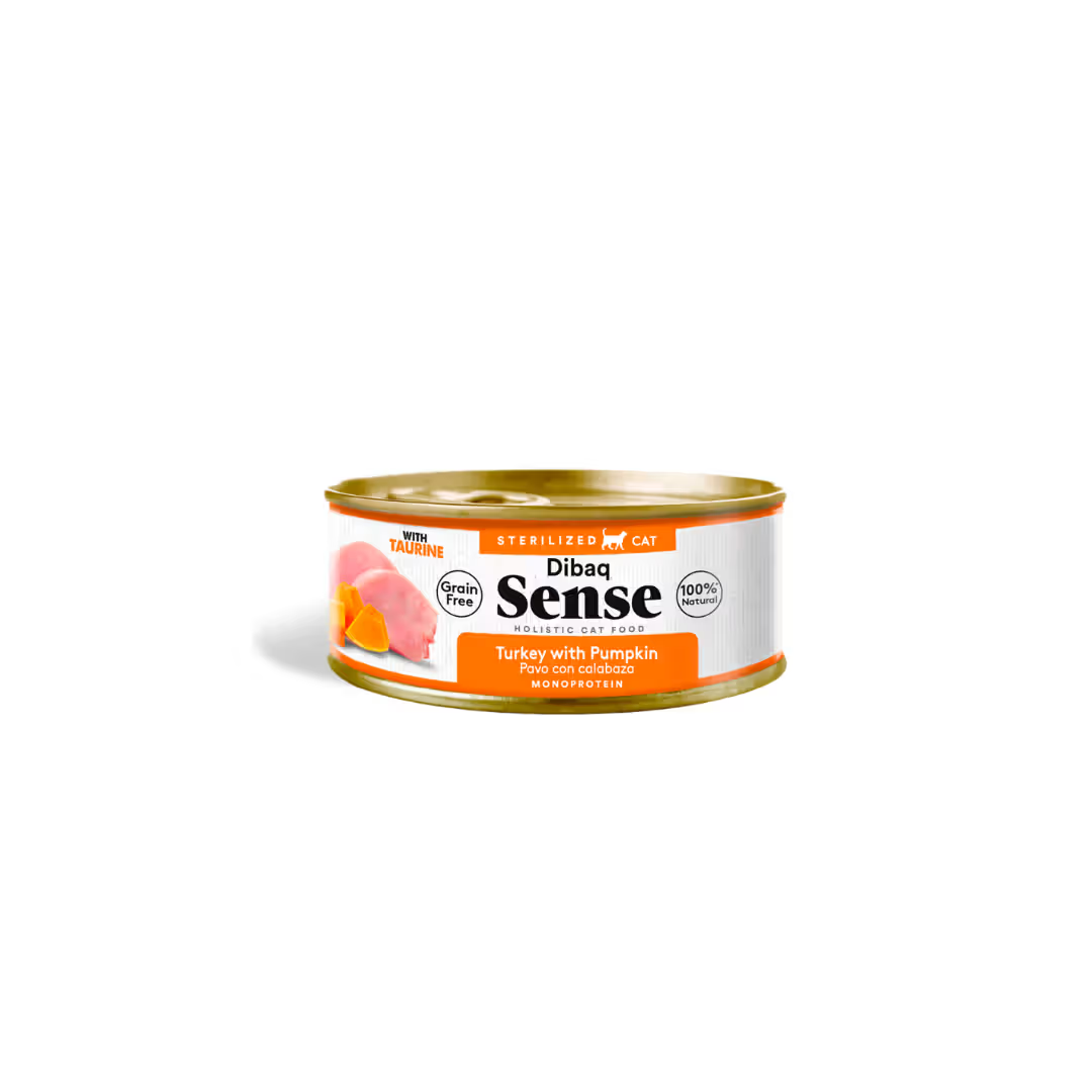Dibaq Sense Sterilised Adult Cat Grain-Free Turkey - Wet food for sterilised cats