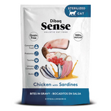 Dibaq Sense Sterilised Adult Cat Chicken and Sardine - Wet cat food for sterilised cats