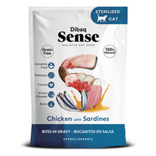 Dibaq Sense Sterilised Adult Cat Chicken and Sardine - Wet cat food for sterilised cats