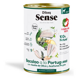 Dibaq Sense Perro Adulto Grain-Free Bacalao à Brás - Comida húmeda para perro