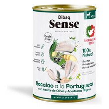 Dibaq Sense Perro Adulto Grain-Free Bacalao à Brás - Comida húmeda para perro