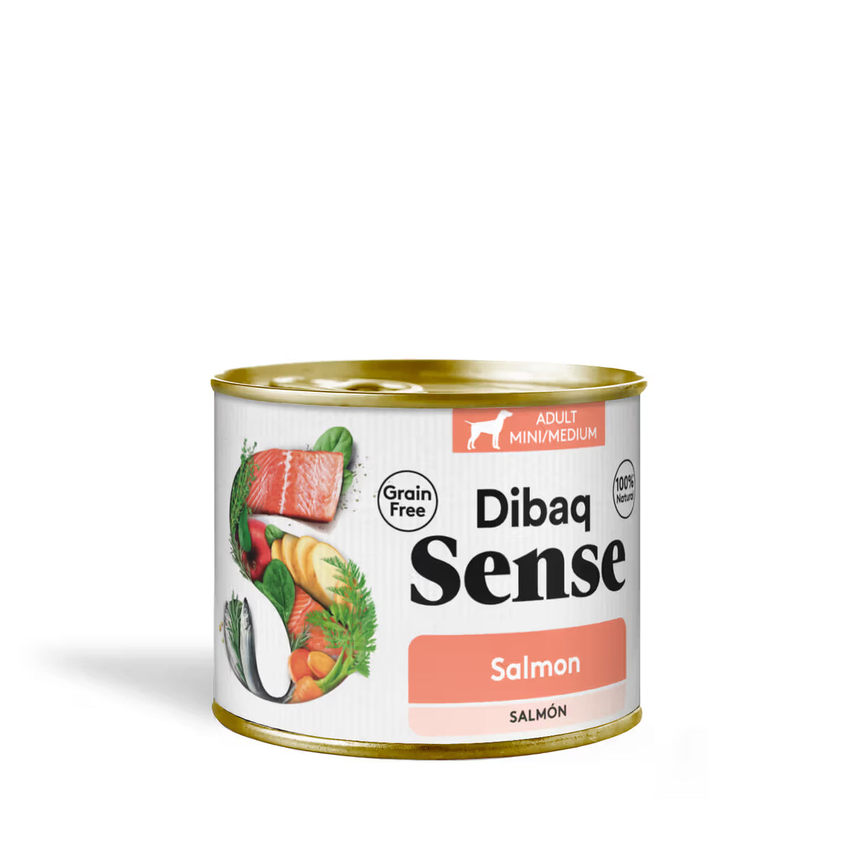 Dibaq Sense Cão Grain-Free Salmão - Ração húmida para cão