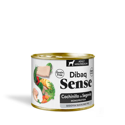 Dibaq Sense Cão Grain-Free Leitão Segoviano - Ração húmida para cão