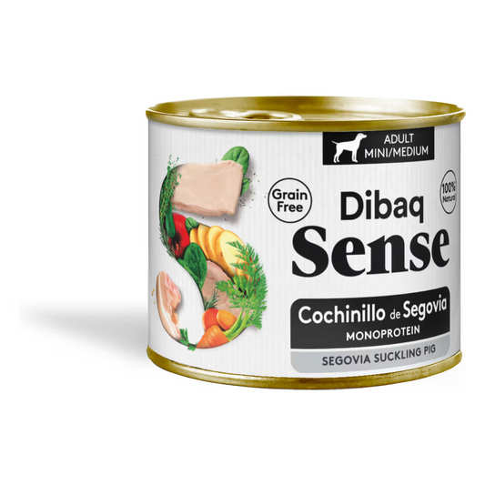 Dibaq Sense Cão Grain-Free Leitão Segoviano - Ração húmida para cão