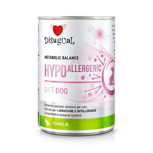 Disugual Diet Cão Hypoallergenic Codorniz | 6 X 400Gr