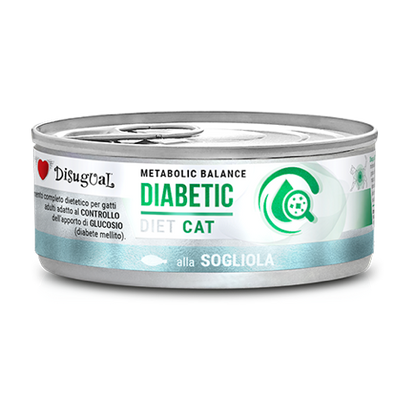 Disugual Diet Gato Diabético - Ração húmida para gato com diabetes