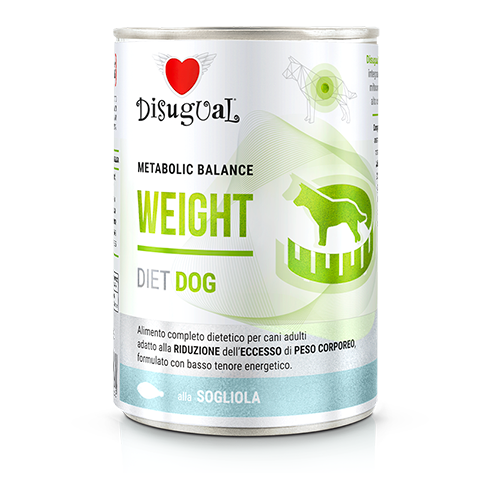Disugual Diet Weight Cão Linguado - Ração húmida para cão para controlo de peso