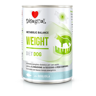 Disugual Diet Weight Cão Linguado - Ração húmida para cão para controlo de peso