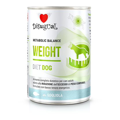 Disugual Diet Weight Cão Linguado - Ração húmida para cão para controlo de peso